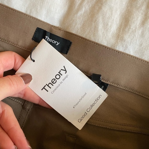 Theory Men’s Raffi Pants in Fossil Neoteric Twill Size 36 Business Casual - Picture 7 of 11